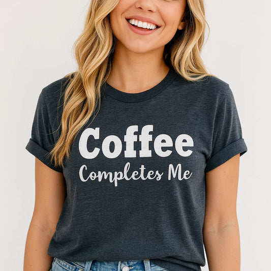 ☕ Clicia's Joy Coffee Completes Me™ Graphic Tee