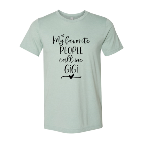 💜 Clicia's Joy My Favorite People Call Me GiGi™ Graphic Tee
