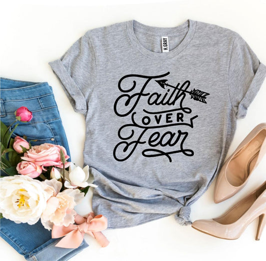 ✝️ Clicia's Joy Faith Over Fear™ Graphic Tee
