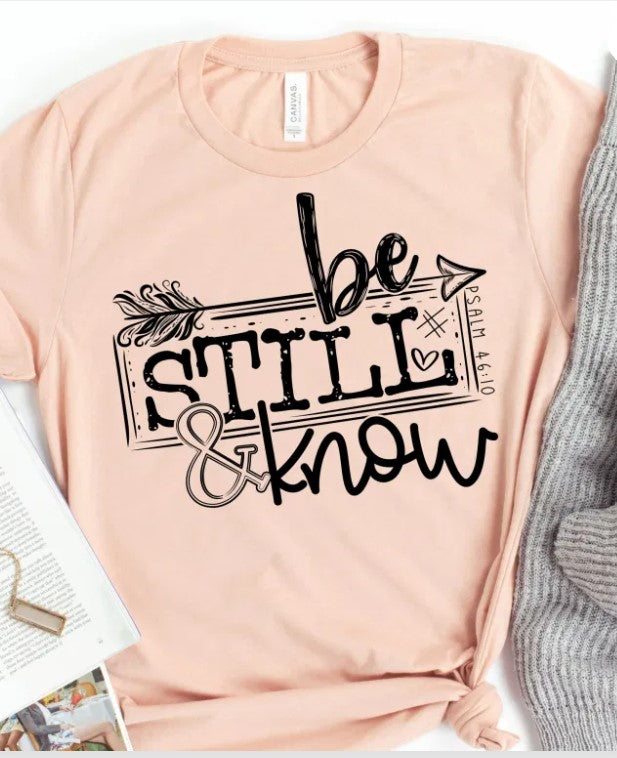 📖 Clicia's Joy Be Still & Know™ Graphic Tee