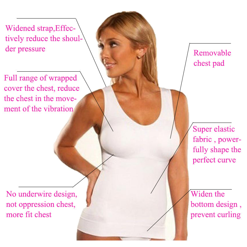 Clicia’s Joy SnatchFit Compression Tank BLK