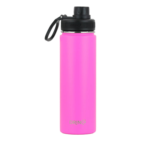 💧 Clicia's Joy Premium 22oz Stainless Steel Sport Bottle - Island Pink
