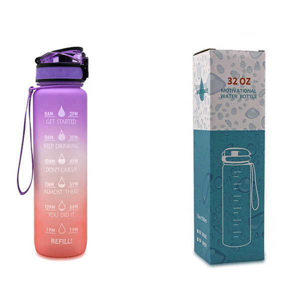 Clicia's Joy Rise & Shine™ Motivational Water Bottle