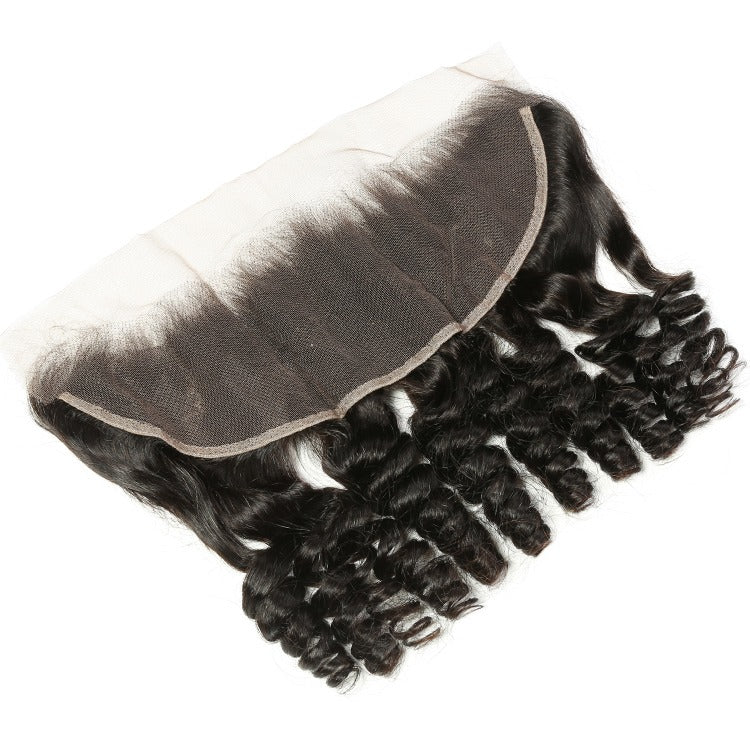 Glow-Up 10A Grade Brazilian 3/4 Funmi Hair Human Hair bundles with 4x4 Closure