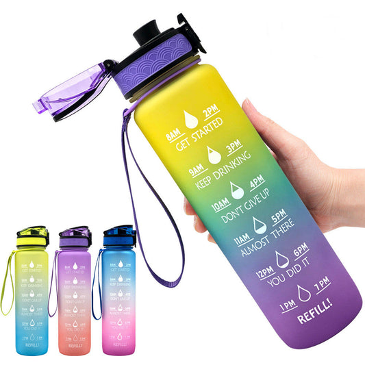 Clicia's Joy Rise & Shine™ Motivational Water Bottle