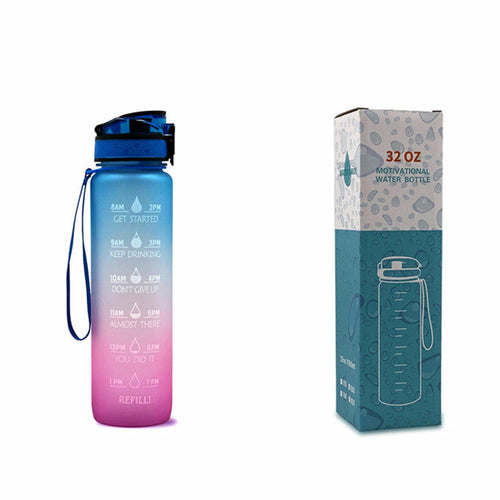 Clicia's Joy Rise & Shine™ Motivational Water Bottle