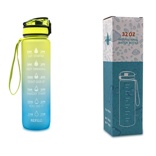Clicia's Joy Rise & Shine™ Motivational Water Bottle