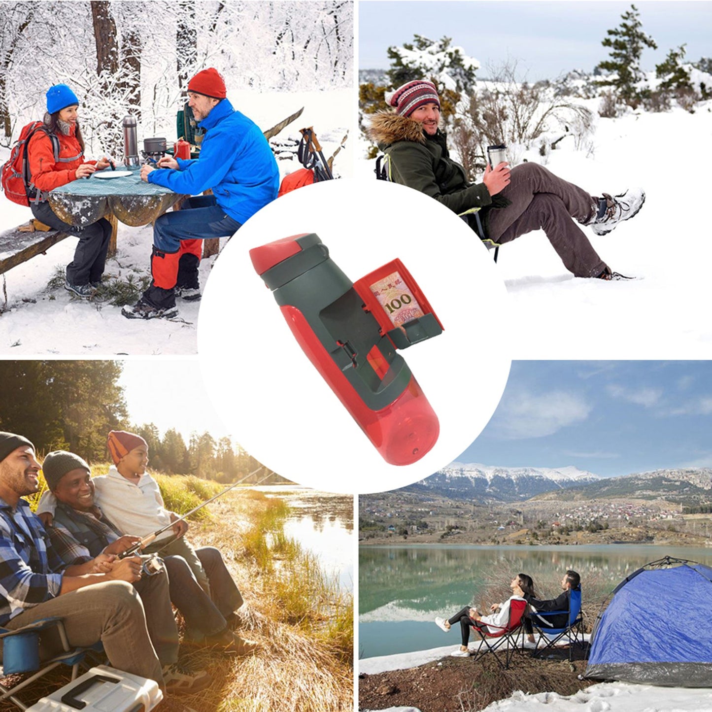 Clicia's Joy SecureSip™ Hidden Storage Water Bottle