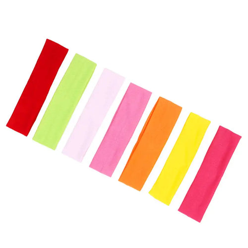 🌟 Clicia's Joy FlexFit™ Stretch Sports Headband Set (7-Pack)