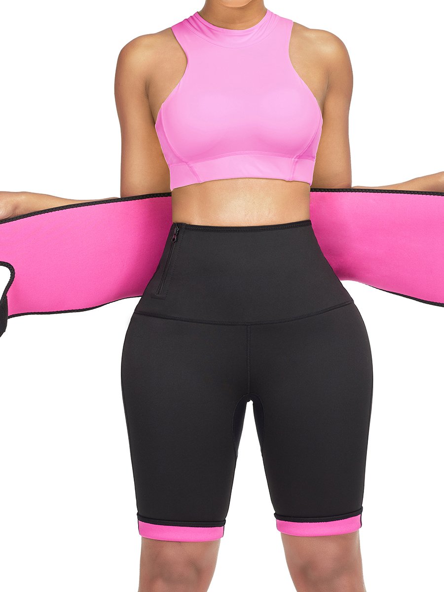 Clicia's Joy SnatchFit 2-in-1 Sweat & Sculpt Shorts