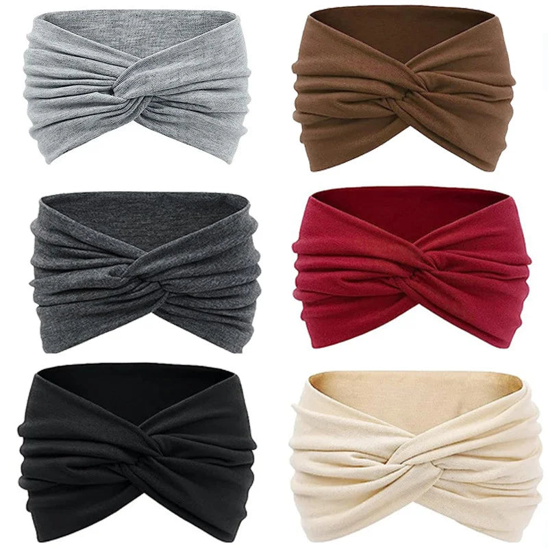 💜 Clicia's Joy TwistFit™ Wide Turban Headband