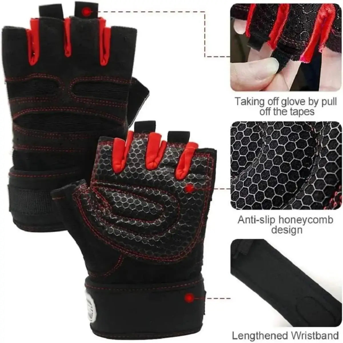 💪 Clicia's Joy GripStrong™ Fitness Training Gloves