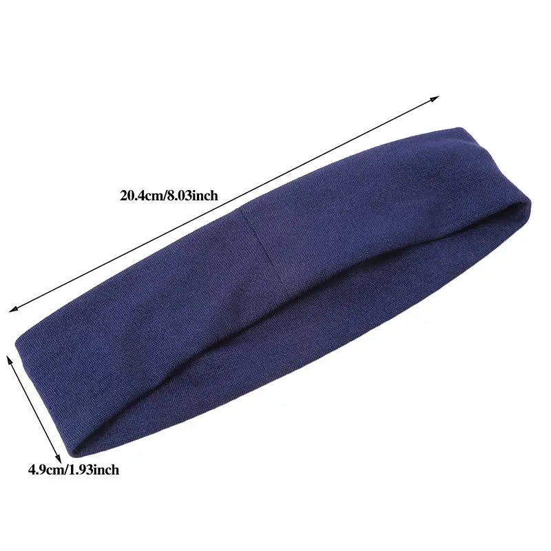 🌟 Clicia's Joy FlexFit™ Stretch Sports Headband Set (7-Pack)