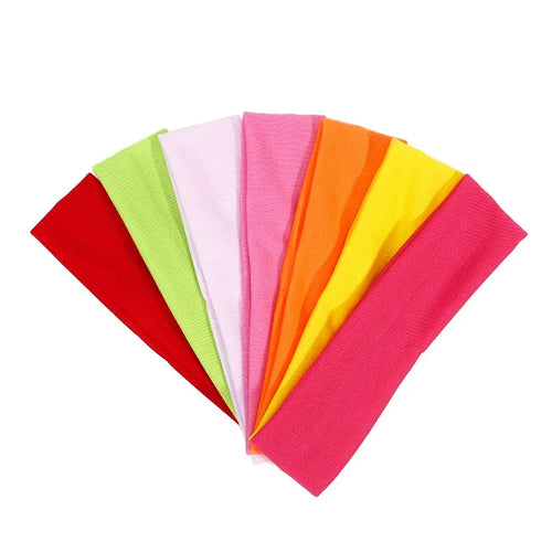 🌟 Clicia's Joy FlexFit™ Stretch Sports Headband Set (7-Pack)