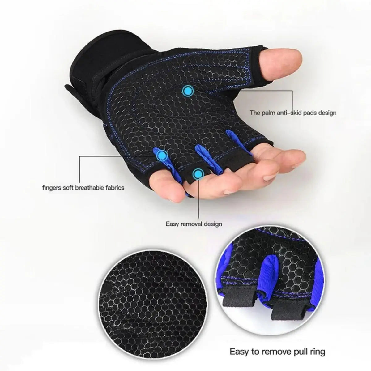 💪 Clicia's Joy GripStrong™ Fitness Training Gloves
