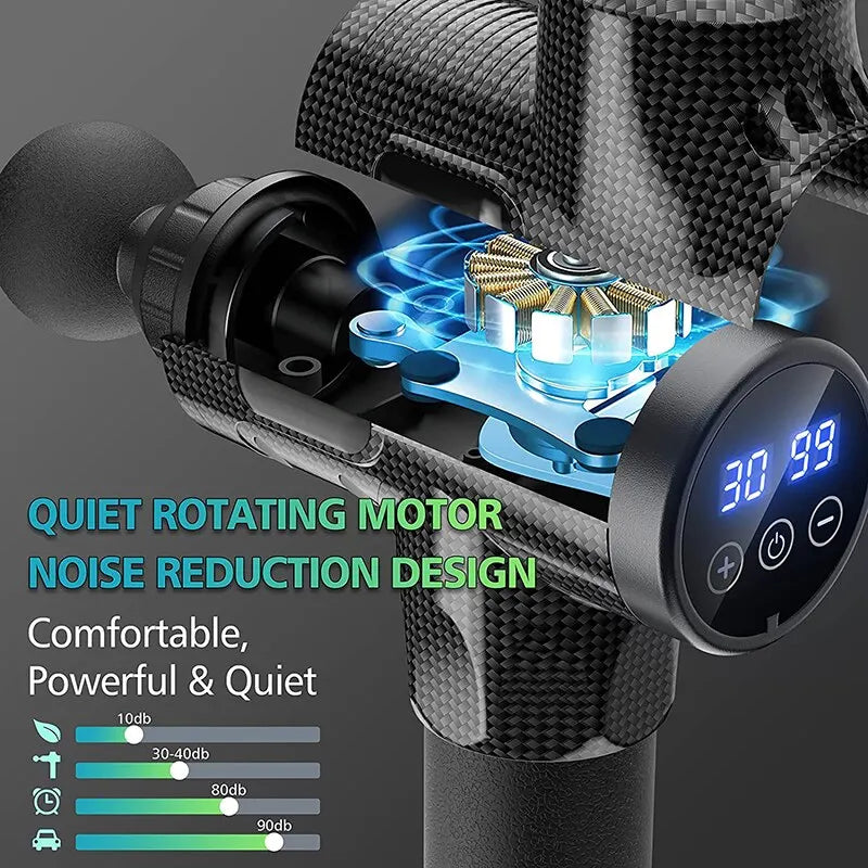💜 Clicia's Joy RecoverPro™ Deep Tissue 30 Level Massage Gun