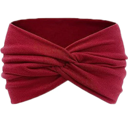 💜 Clicia's Joy TwistFit™ Wide Turban Headband