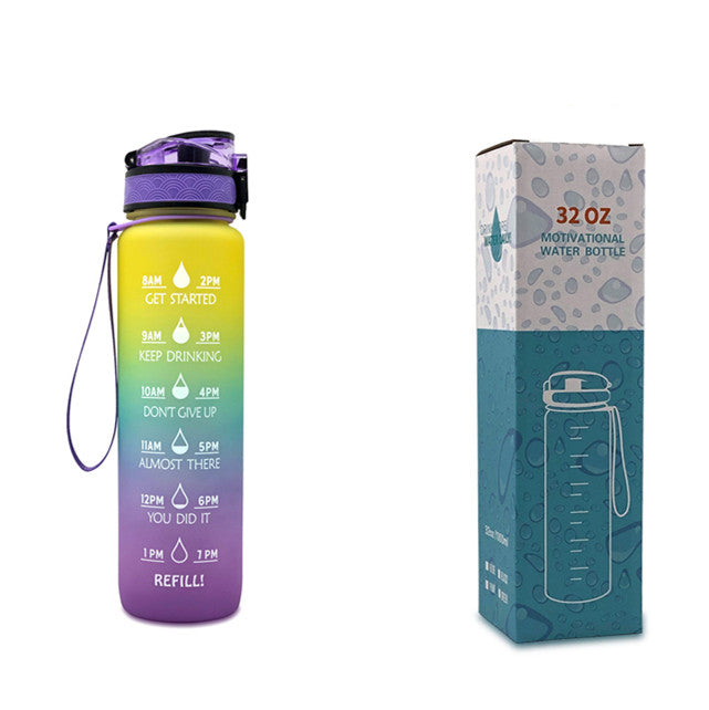 Clicia's Joy Rise & Shine™ Motivational Water Bottle