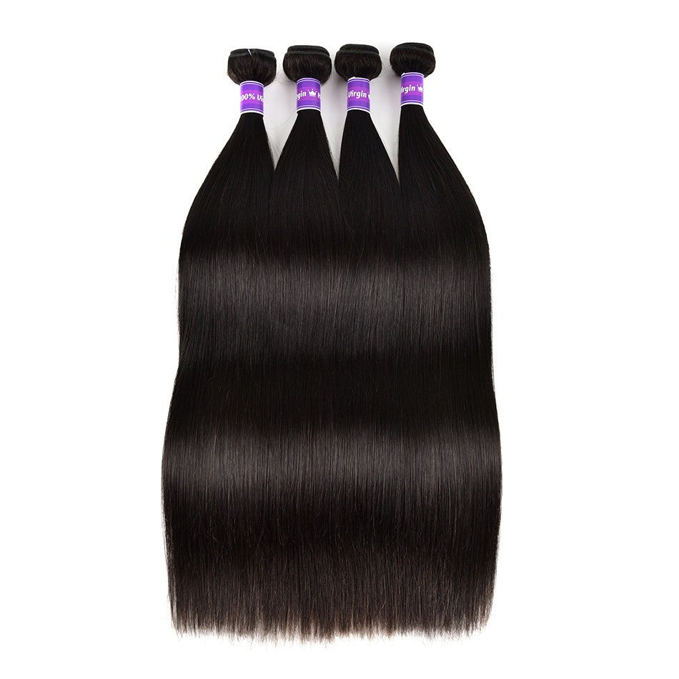 Glow-Up Wholesale 5/6/10/12 Bundles Brazilian Straight Hair 10A Grade Human Ha