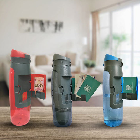 Clicia's Joy SecureSip™ Hidden Storage Water Bottle