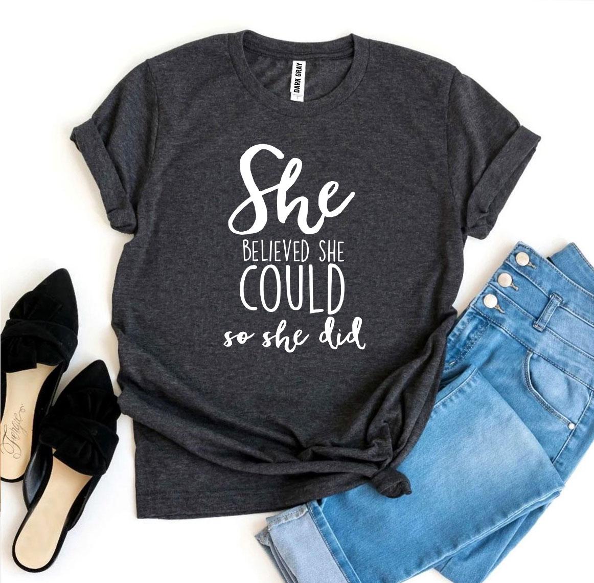 💜 Clicia's Joy She Believed She Could™ Graphic Tee