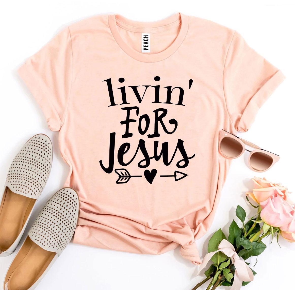 💜 Clicia's Joy Livin' For Jesus™ Graphic Tee
