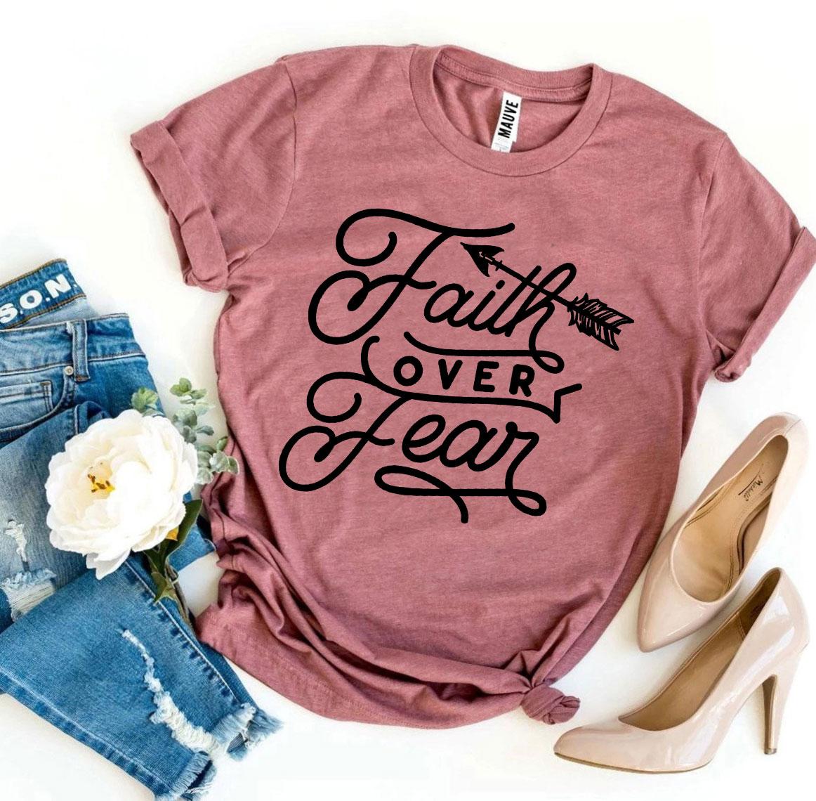 ✝️ Clicia's Joy Faith Over Fear™ Graphic Tee