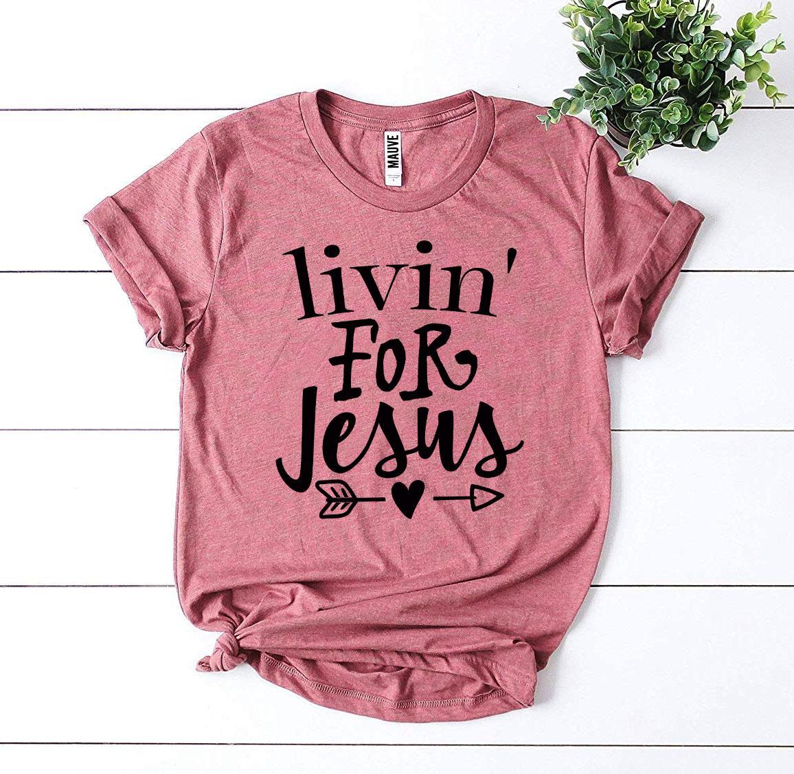 💜 Clicia's Joy Livin' For Jesus™ Graphic Tee