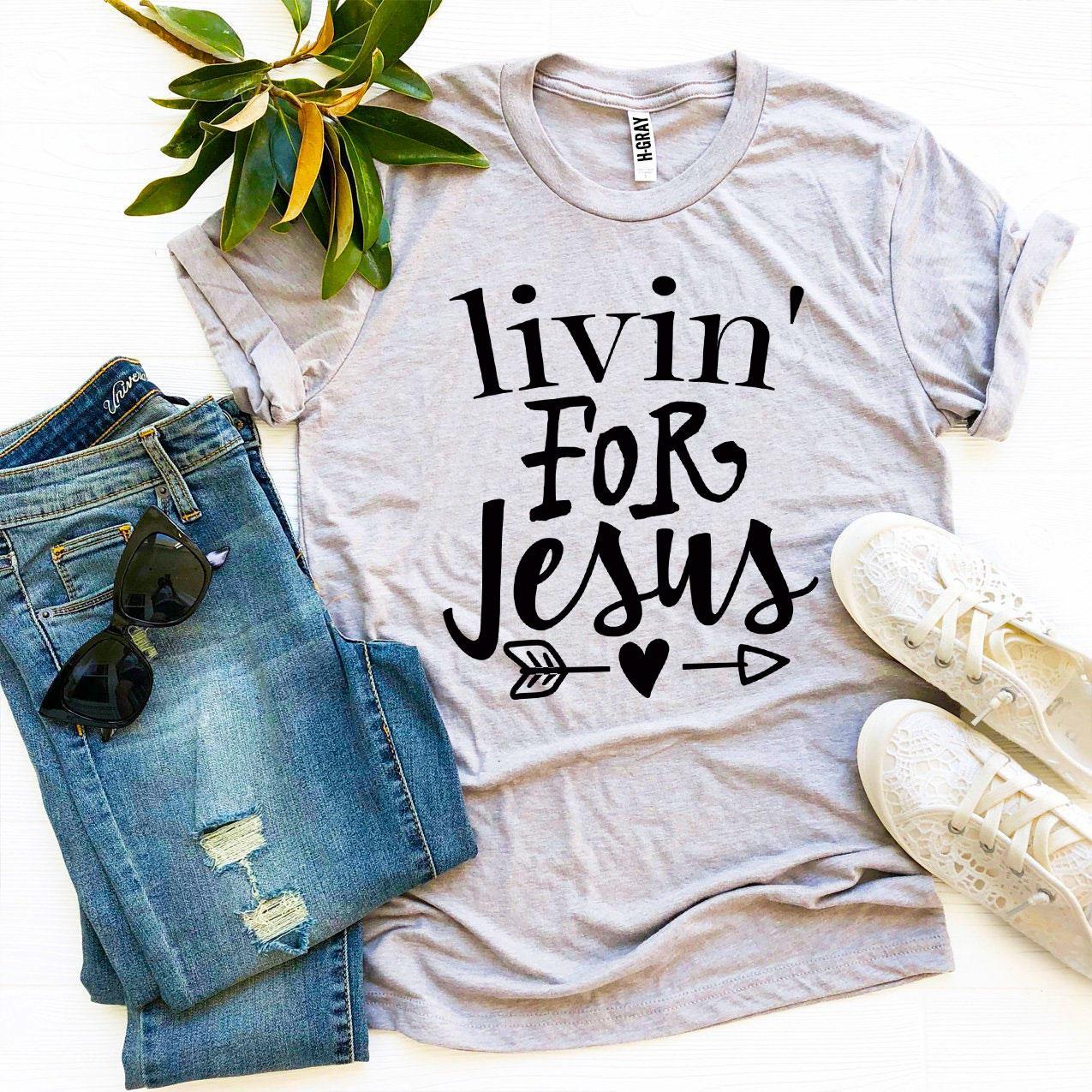 💜 Clicia's Joy Livin' For Jesus™ Graphic Tee