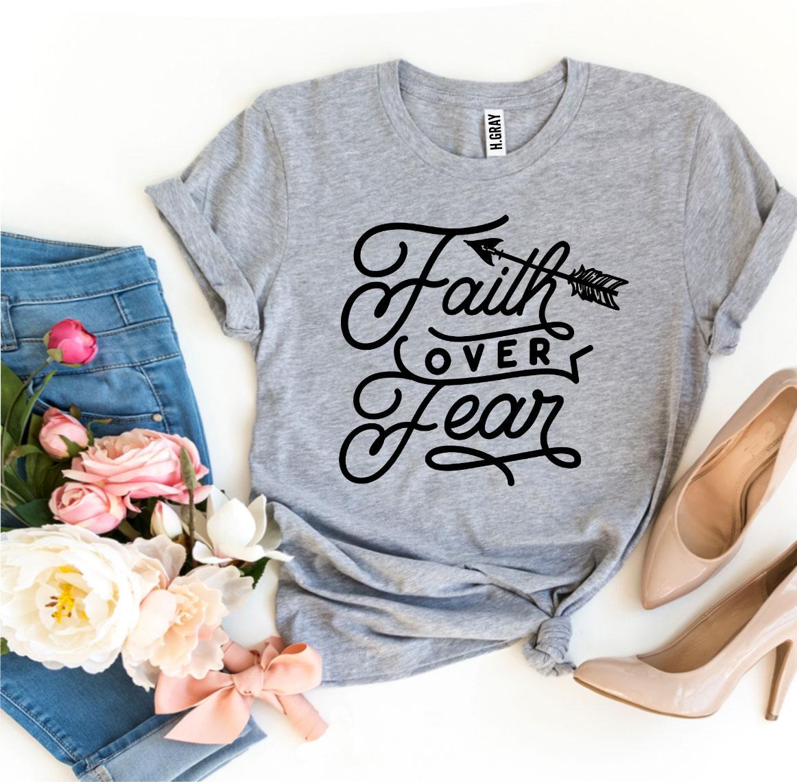 ✝️ Clicia's Joy Faith Over Fear™ Graphic Tee