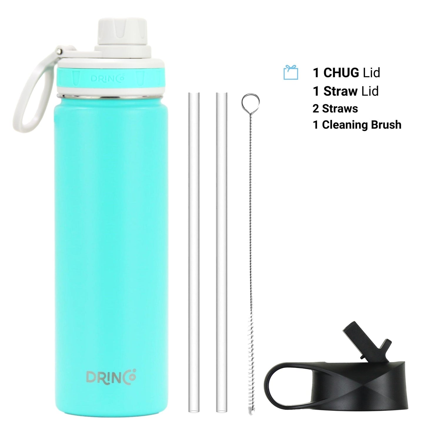 💧 Clicia's Joy Premium 22oz Stainless Steel Sport Bottle