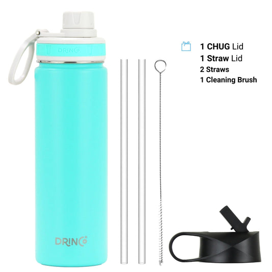 💧 Clicia's Joy Premium 22oz Stainless Steel Sport Bottle