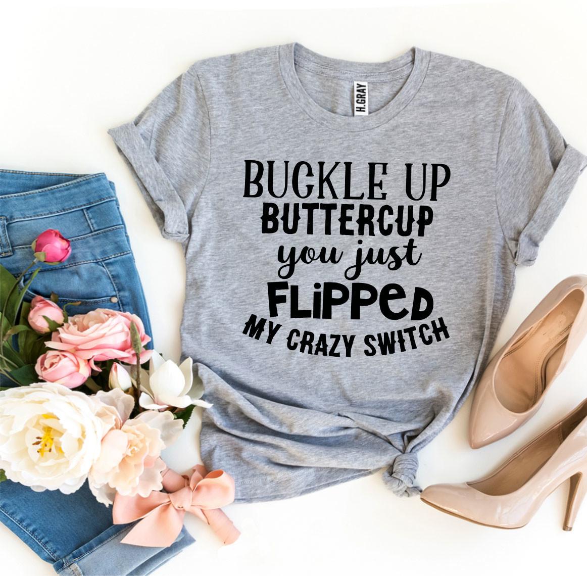 😂 Clicia's Joy Buckle Up Buttercup™ Graphic Tee