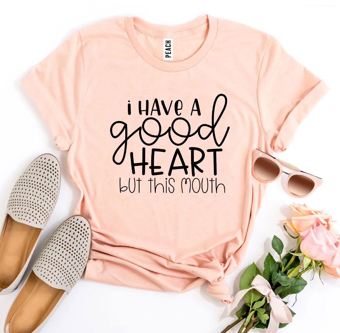 😇 Clicia's Joy I Have a Good Heart But This Mouth™ Graphic Tee