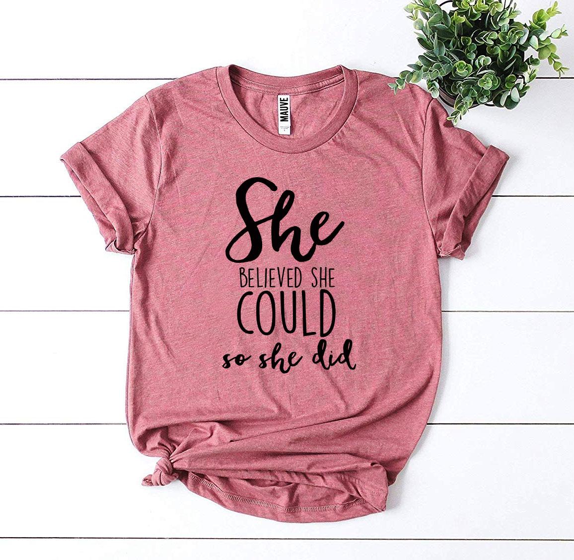 💜 Clicia's Joy She Believed She Could™ Graphic Tee