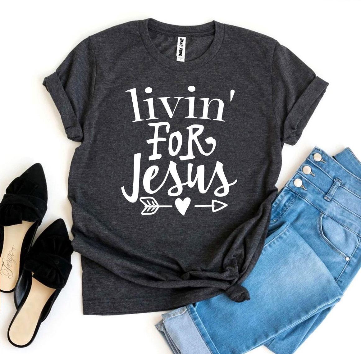 💜 Clicia's Joy Livin' For Jesus™ Graphic Tee
