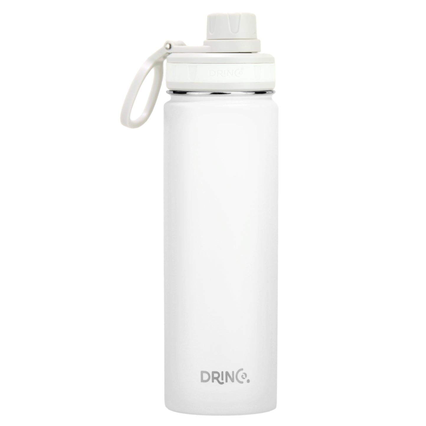 💧 Clicia's Joy Premium 22oz Stainless Steel Sport Bottle - Artic White