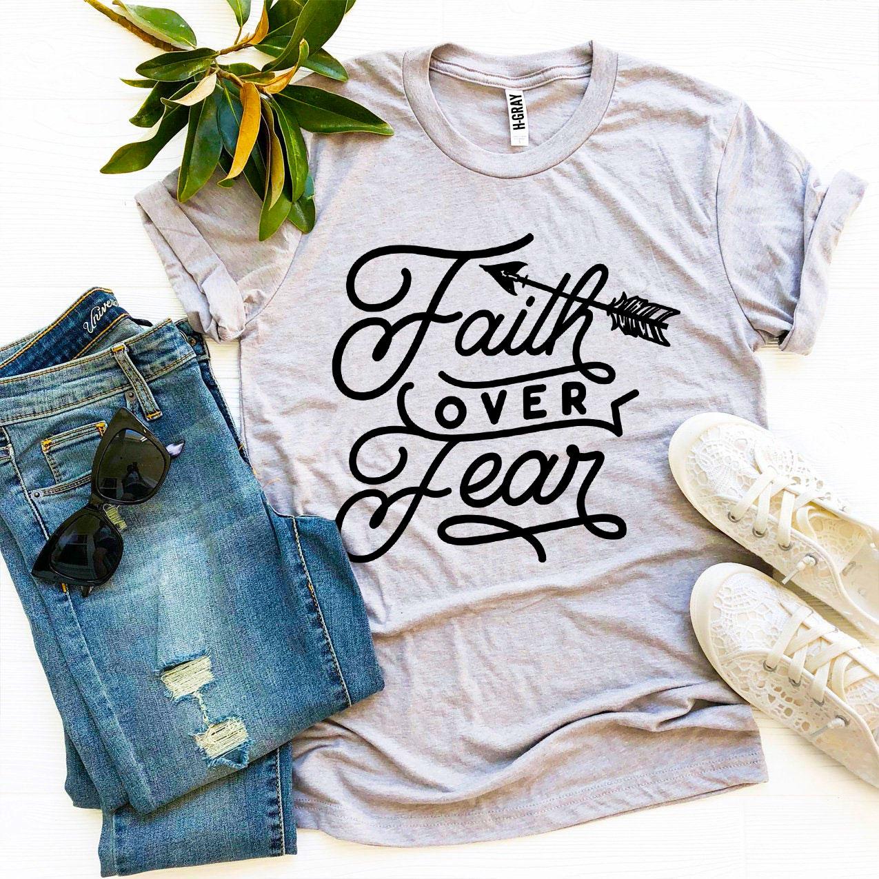 ✝️ Clicia's Joy Faith Over Fear™ Graphic Tee