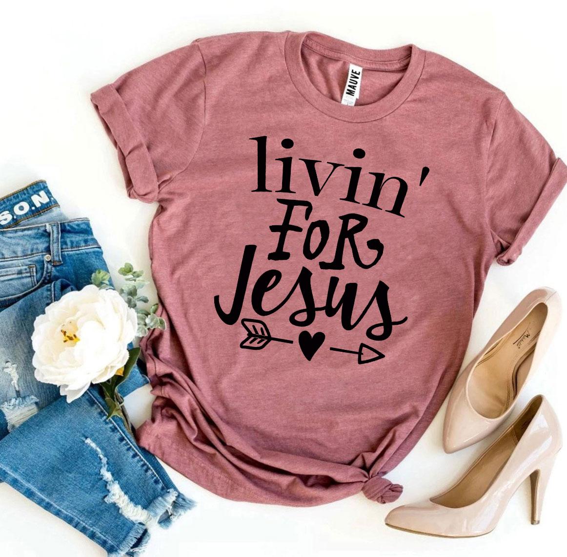 💜 Clicia's Joy Livin' For Jesus™ Graphic Tee