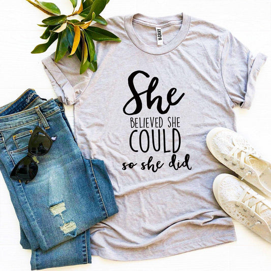 💜 Clicia's Joy She Believed She Could™ Graphic Tee