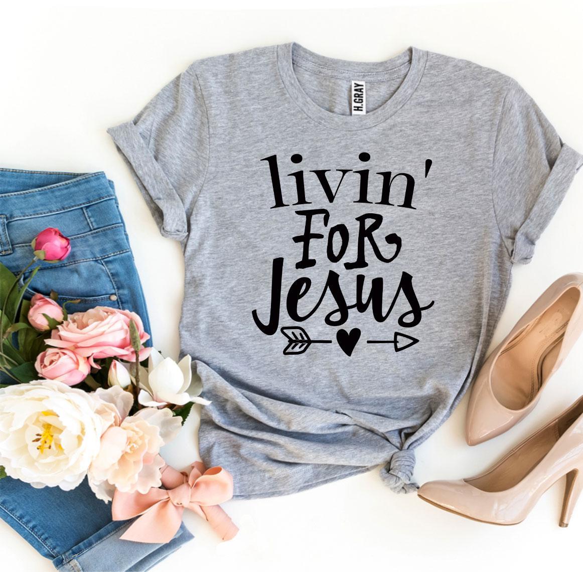 💜 Clicia's Joy Livin' For Jesus™ Graphic Tee
