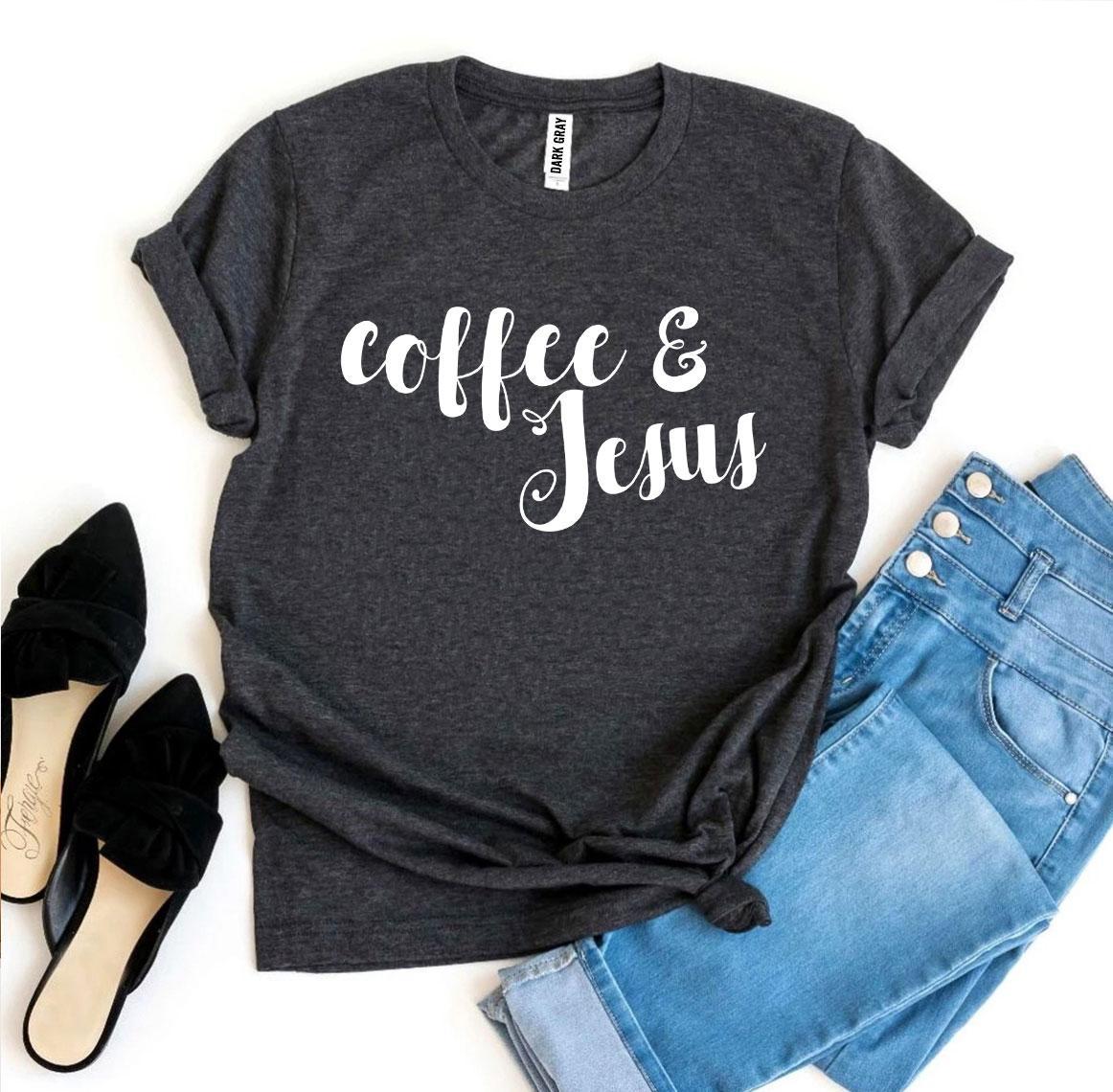 ☕ Clicia's Joy Coffee & Jesus™ Graphic Tee
