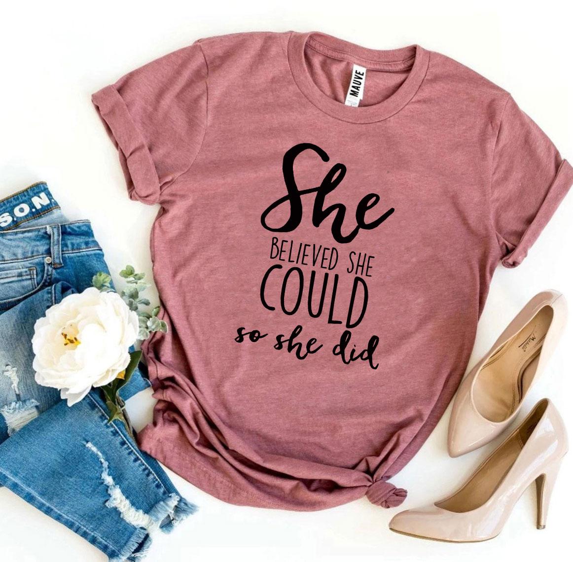 💜 Clicia's Joy She Believed She Could™ Graphic Tee