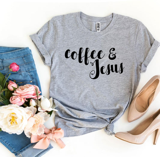 ☕ Clicia's Joy Coffee & Jesus™ Graphic Tee