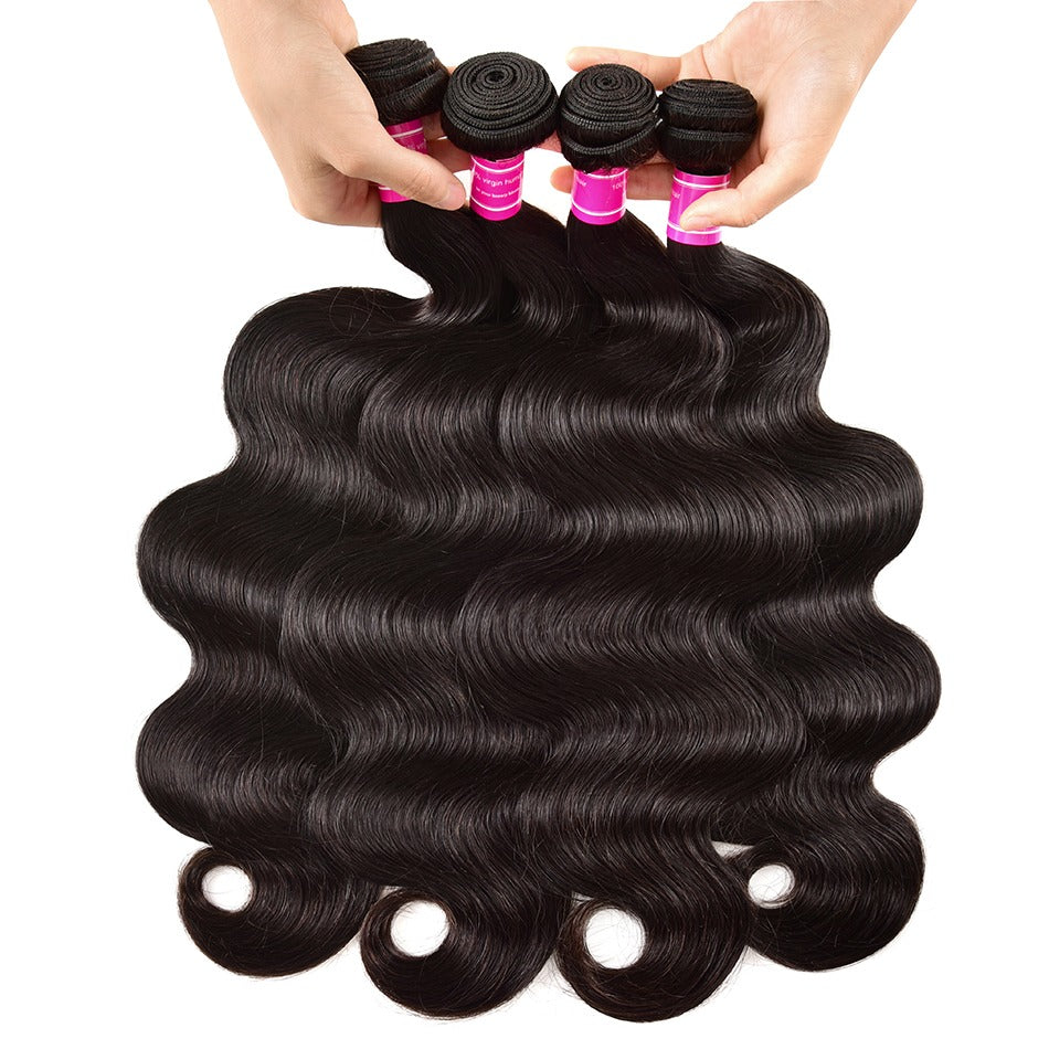Glow-Up Wholesale 5/6/10/12 Bundles Brazilian Body Wave 10A Grade Human Hair