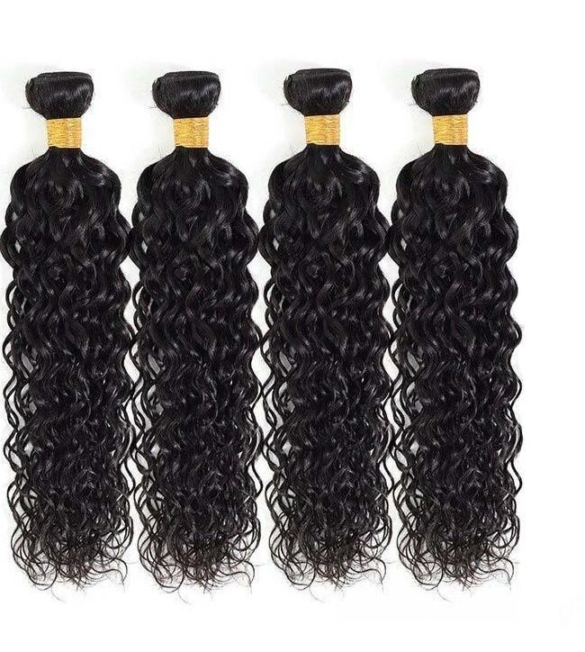 Glow-Up BeuMAX 10A Grade 3/4 Bundles Water Wave Peruvian Human Hair Extensions