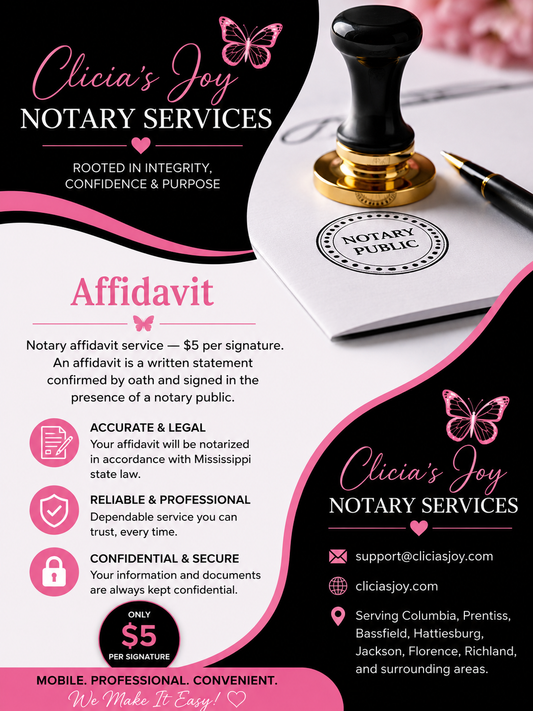 Affidavit