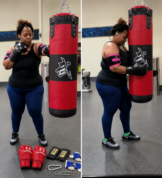 Clicia's Joy Boxing Trainer Fitness Punching Bag Set