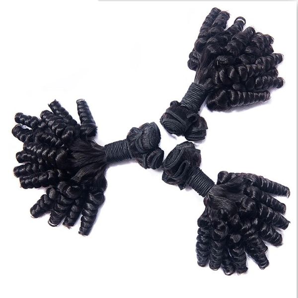 Glow-Up 10A Grade Brazilian 3/4 Funmi Hair Human Hair bundles with 4x4 Closure