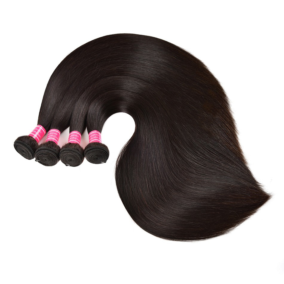 Glow-Up Wholesale 5/6/10/12 Bundles Brazilian Straight Hair 10A Grade Human Ha